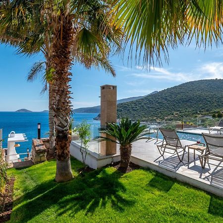 Beachfront White Villa With Private Swimming Pool Kalkan Exterior photo