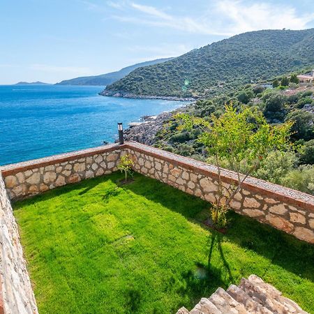Beachfront White Villa With Private Swimming Pool Kalkan Exterior photo